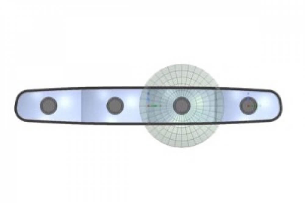 Optical part design