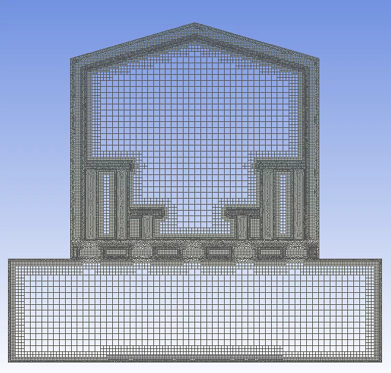 Fluent meshing sauna