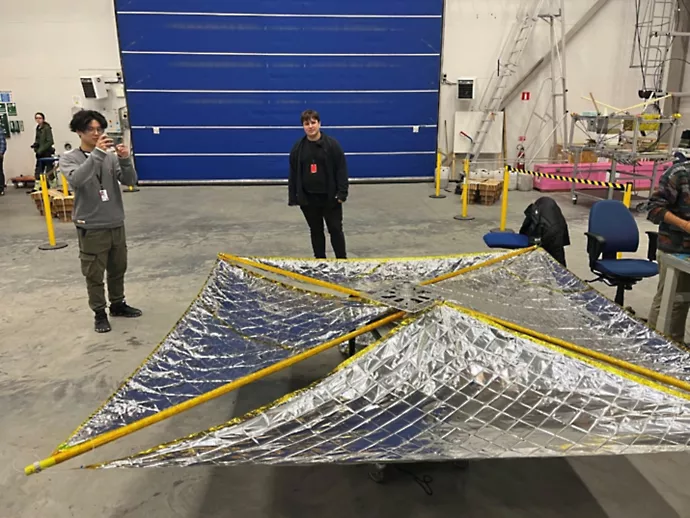 Solar sail prototype